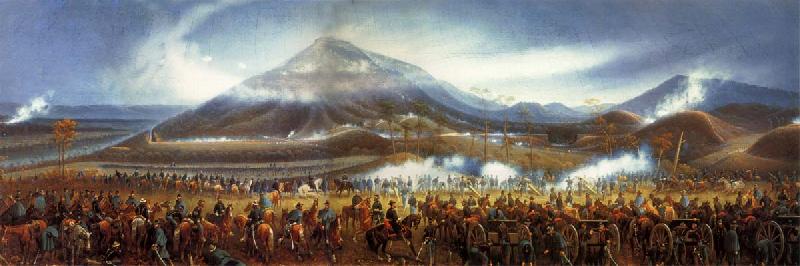 James Walker The Battle of Lookout Mountain,November 24,1863 China oil painting art
